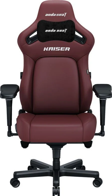 Gaming Chair AD12YDDC-L-20-A-PV/C AndaSeat Kaiser 4 L MAROON 5D Armrest 65mm wheels PVC Leather