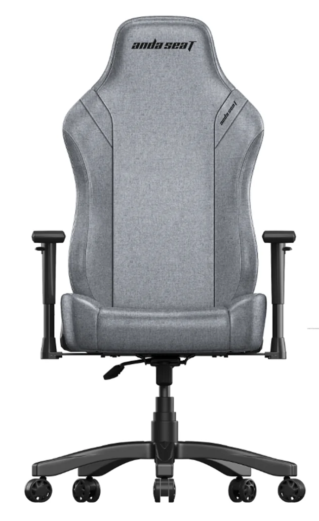 Gaming Chair AD18-44-B-F-CIS AndaSeat Luna BLACK 1D Armrest 60mm wheels Fabric