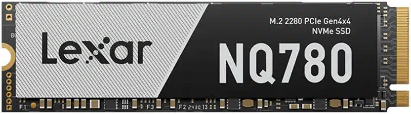 Lexar NQ780 1TB PCIe NVMe Gen4x4 M.2 2280, RW Speed up to 6000/2500 MB/s, [LNQ780X001T-RNNNG]