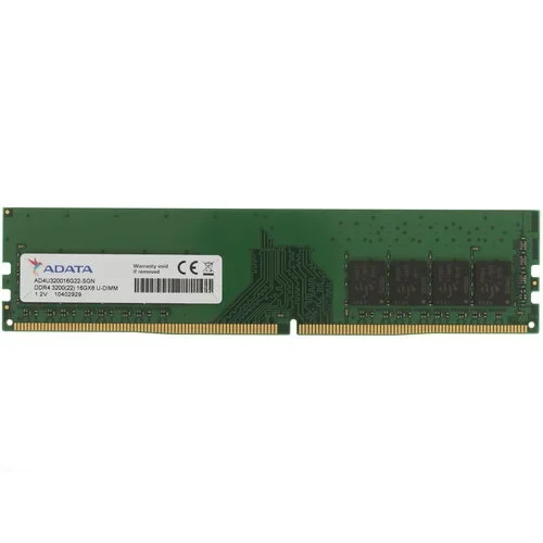 DDR4 8GB PC-25600 (3200MHz) 1.2V, CL22, 288-Pin UDIMM, Desktop, Transcend, Made in Taiwan [JM3200HLB-8G]