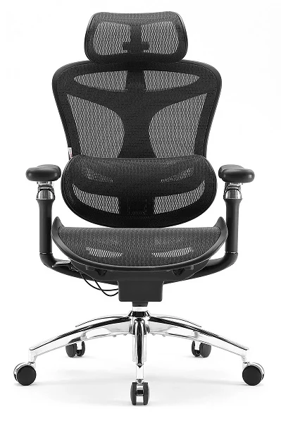 Office Chair SIHOO C300-B101 BLACK 6D Armrest, class 4 TUV gaslift,350mm aluminum base