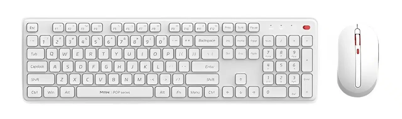 Keyboard+mouse Gen 3 Xiaomi MIIIW MW24PB03 Wireless WHITE USB