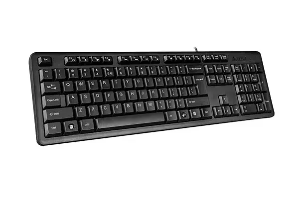 A4TECH KK-3 MULTIMEDIA FN USB KEYBOARD BLACK US+RUSSIAN