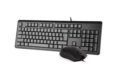 A4TECH KR-9276 (KR-92+OP-760) KEYBOARD+MOUSE SET USB BLACK US+RUSSIAN