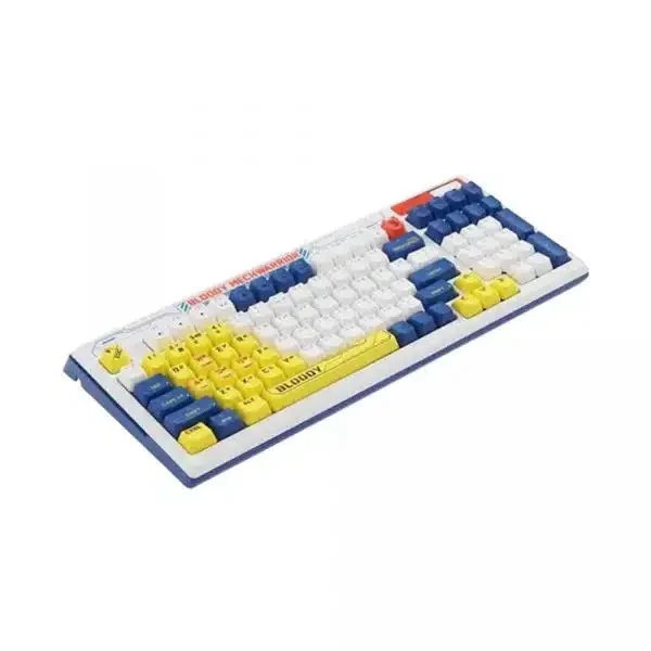A4TECH BLOODY B950 LK LIBRA RGB GAMING WARRIOR BLUE ORANGE SWITCH KEYBOARD USB US+RUSSIAN