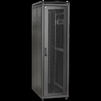 LN05-33U66-P ITK LINEA N Шкаф сетевой 19" 33U 600х600мм перфорированная передняя дверь черный шт