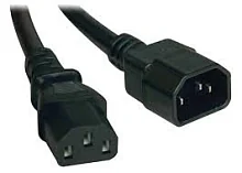 LT-C19C20-1M Кабель электропитания PDU 3х1,5 1М с разъёмами С19-C20 шт