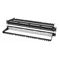 SNR-UD-1U24-6-H Коммутационная панель SNR, 19" неэкранированная, 1U, 24 порта, cat.6, горизонтальная заделка шт