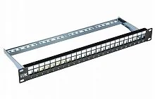 PP24-1UMF ITK 1U Модульная патч-панель FTP, 24 порта (экранированная без модулей) шт