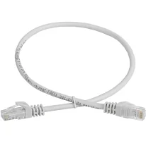 PC01-C5EU-2M-G Шнур коммутационный кат. 5Е UTP 2м серый GENERICA шт