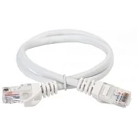 PC08-C5EF-2M ITK Коммутационный шнур (патч-корд), кат.5Е FTP, 2м, белый (экранированный) шт