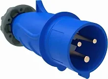 PSR01-016-3 Вилка переносная ССИ-013 2P+PE 16А 200-250В IP44 IEK шт