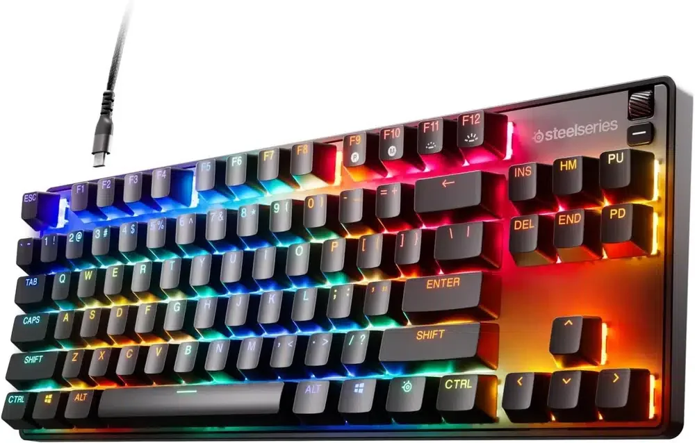 SteelSeries Apex 9 TKL Mechanical Gaming Keyboard RGB Backlight, ENG