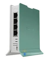 L41G-2axD MikroTik RouterBOARD hAP ax lite. Беспроводной маршрутизатор Gen6, 4 порта Gigabit Ethernet, RouterOS V7, антенна Dual-Chain 4.3dBi, 256 MB RAM шт