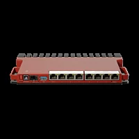 L009UiGS-RM Маршрутизатор MikroTik двухъядерный процессор ARM CPU 800 MHz, 8x портов Gigabit Ethernet, 1G SFP, USB 3.0, PoE-in/ PoE-out, 512MB RAM, консольный порт шт