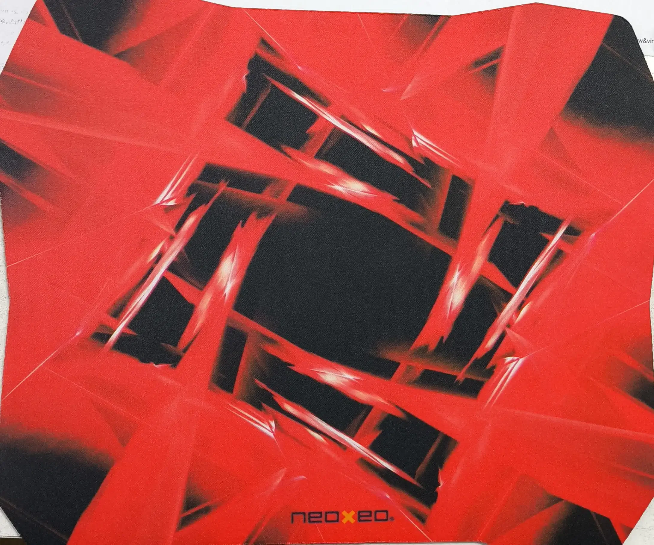 RAZEAK RP-01 GAMING MOUSE PAD 280X240X3mm BLACK/RED