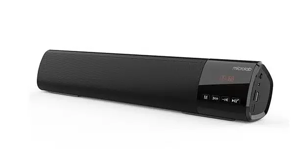 Microlab Portable Speakers MS212 5W*2, Bluetooth,1200mAH, FM, microSD,3.5mm Line in, USB