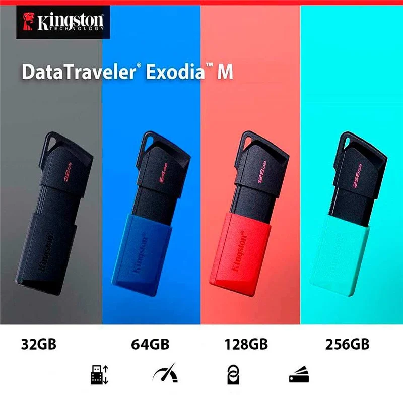PEN DRIVE 128GB USB 3.2 KINGSTON DTXM