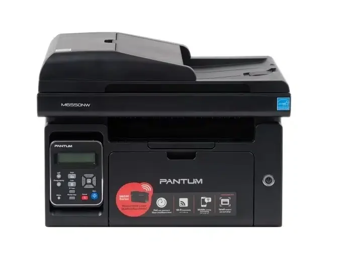 МФУ лазерный Pantum M6550NW (A4, Printer, Scanner, Copier, ADF, 1200x1200dpi, 22ppm, scaner 1200x1200dpi, Wi-Fi, USB, LAN)