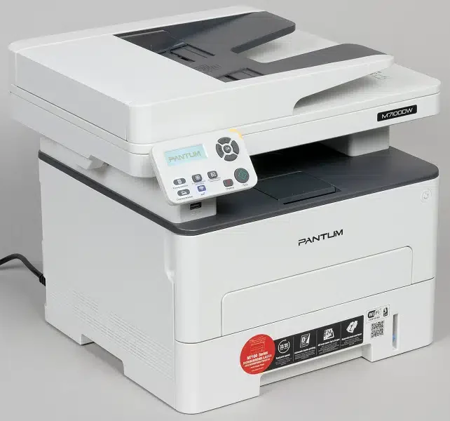 МФУ Pantum M7100DW (A4, Printer, Scanner, Copier, 33ppm, scaner 1200x1200dpi, ADF, Duplex, Wi-Fi, LAN, USB) с прошивкой