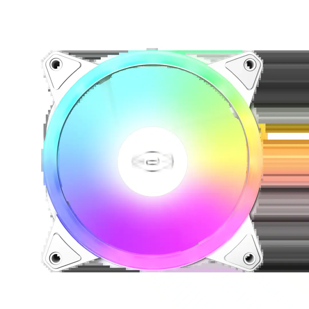 Case Cooler PC Cooler F3 T120 ARGB WH (1800RPM, 120mm Fan, Hydraulic Bearing, 4Pin PWM)