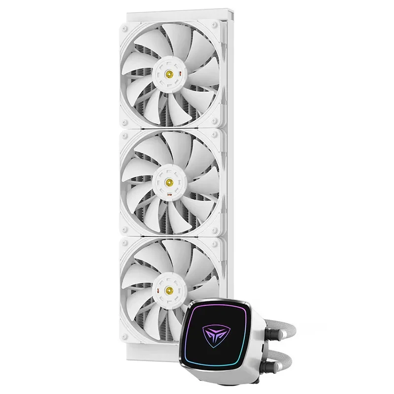 CPU Water Cooler PC Cooler DE360 WH (LGA 1851/1700/1500/115X, AM4/5, 2*Pump 3200RPM, 3*120mm FAN, Radiator 396x120x27mm, TDP 310W, 4Pin PWM)