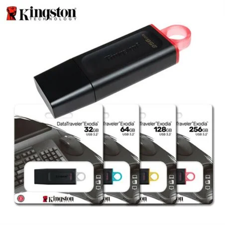 PEN DRIVE 256GB USB 3.2 KINGSTON DTX