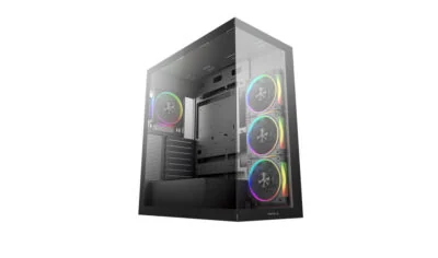 DEEPCOOL ATX CG580 4F V2 w/o PSU USB3.0×2 Front , Type-C + 120mm*3 fans