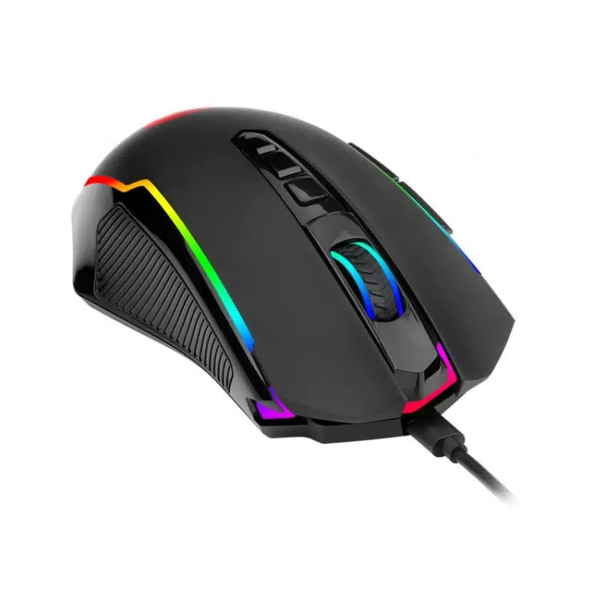 Мышь проводная игровая Redragon Ranger M910-K DPI: max8000, 9 кнопок, RGB подсветка, черная