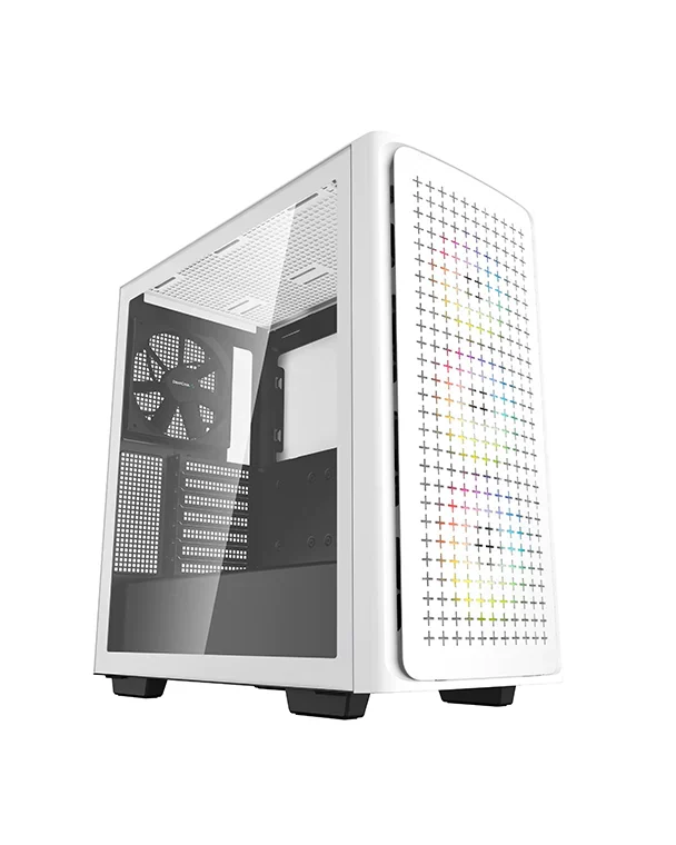 DEEPCOOL ATX CK560 WH WHITE w/o PSU USB3.0×2 Front + 140mm + 120mm*3 fans