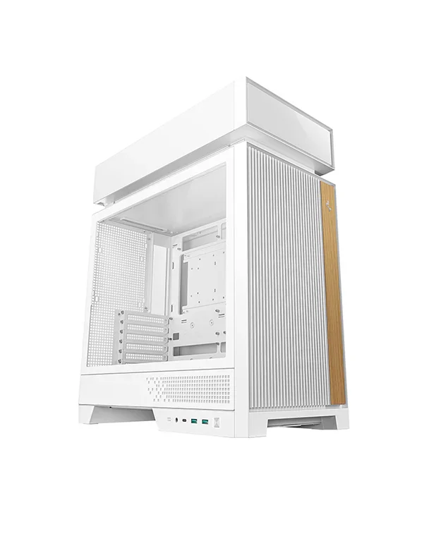 DEEPCOOL ATX CL660 WH WHITE w/o PSU 2*USB 3.0 + 3xARGB 120mm fan