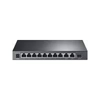 Коммутатор сетевой PoE TP-Link TL-SL1311P(UN) (2xUpLink 1Gb/s, 1xSFP 1Gb/s, 8xPoE 100Mb/s, 7.6Gb/s) 65W