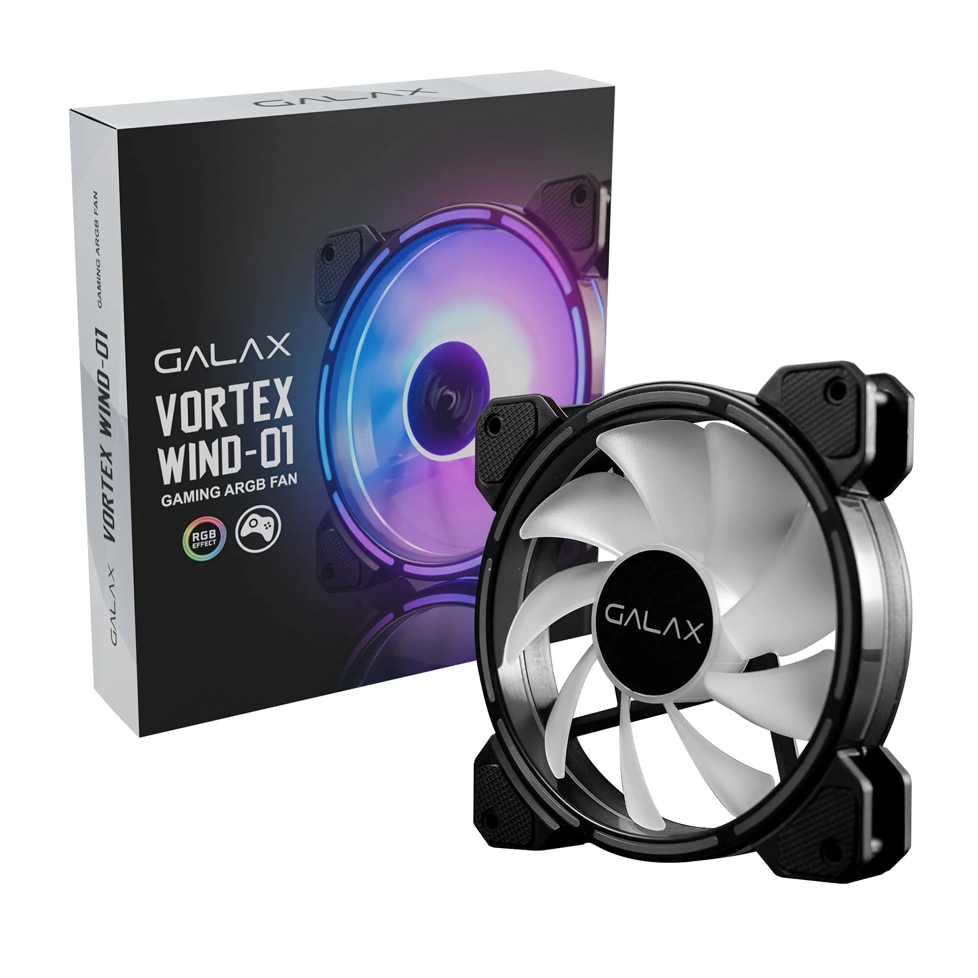 Cooler for PSU/CASE WINSTAR GF-01 ARGB 120x120x25 mm