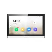 IP видеодомофон HIKVISION DS-KH6350-WTE1 (7" TFT LCD/1024x600/PoE/Wi-Fi/mSD/LAN/Touch/Hik Connect) Black
